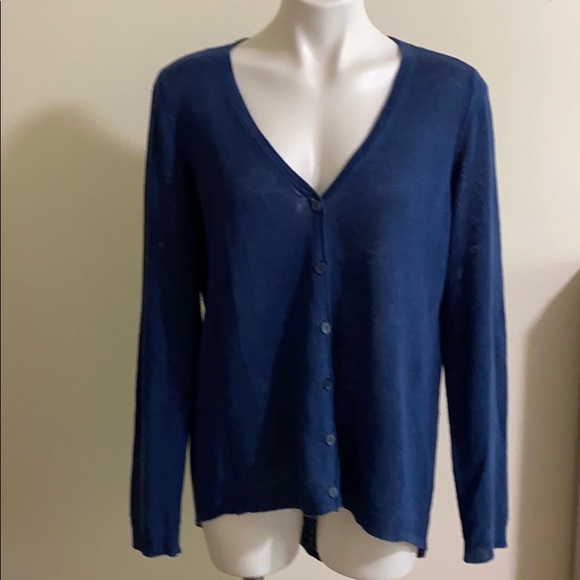 Eileen Fisher Sweaters - EILEEN FISHER cardigan organic linen size Medium